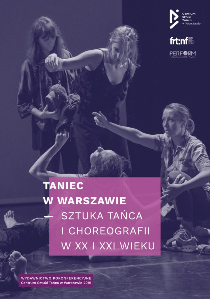 2019- Taniec w W-w – sztuka tańca i choreografii w XX i XXI w. -okladka-konf-cst-2019-12-05